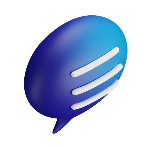 Chat, text, iso, color icon