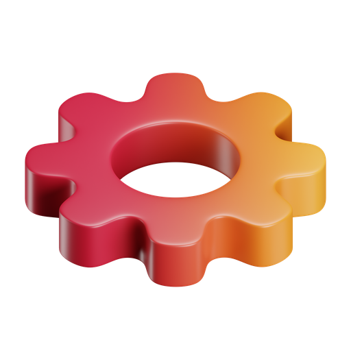 Setting, iso, color icon