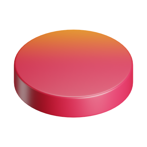 Circle, iso, color icon