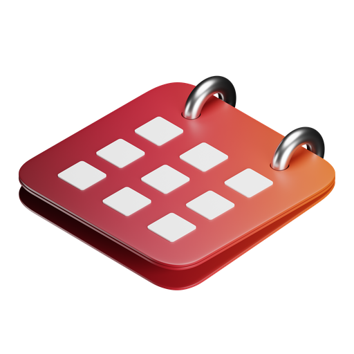 Calender, iso, color icon