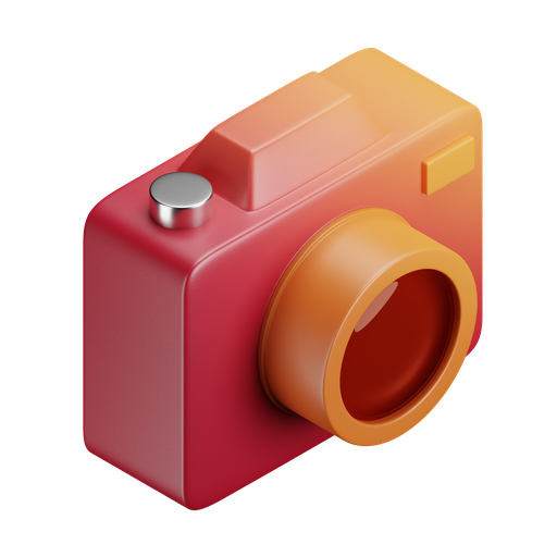 Camera, iso, color icon