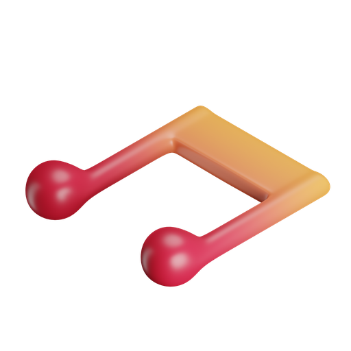 Music, iso, color icon