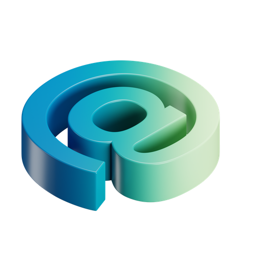 At, iso, color icon