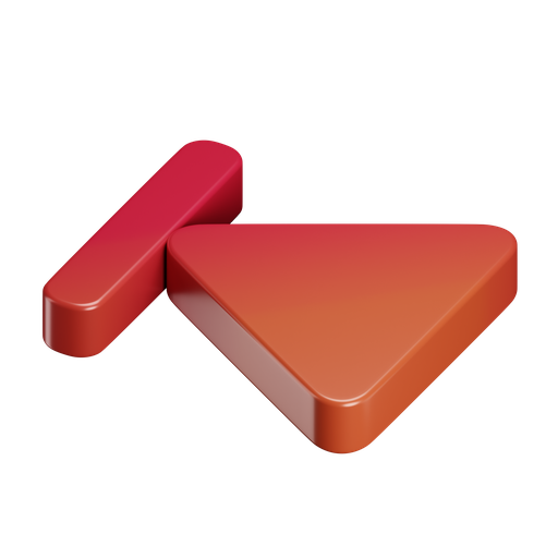 Back, iso, color icon