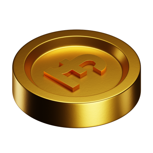 Pound, iso, premium icon