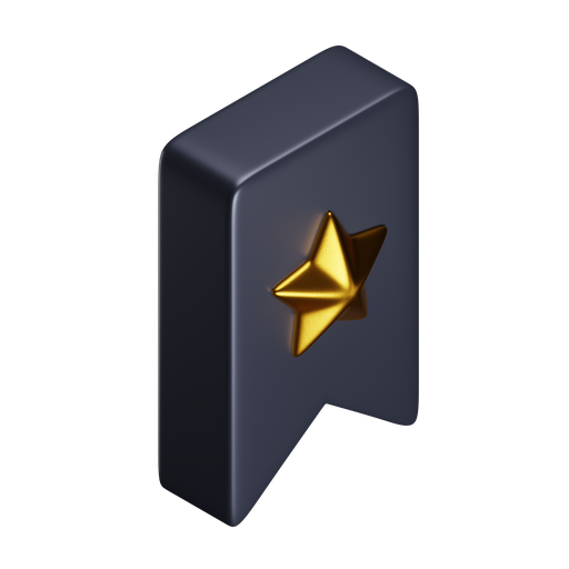 Bookmark, fav, iso, premium icon