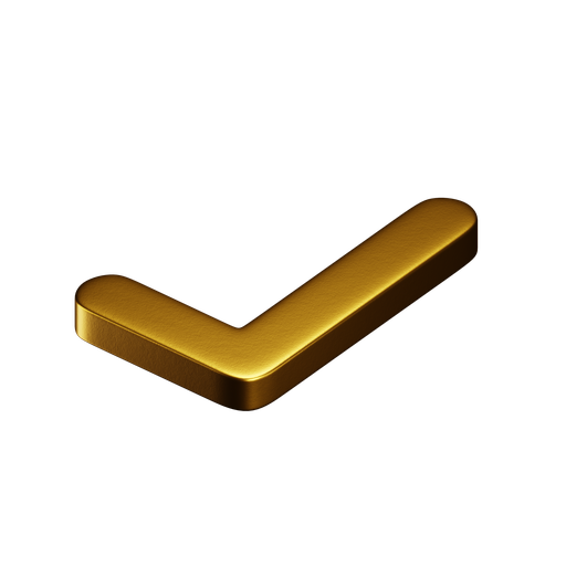 Tick, iso, premium icon