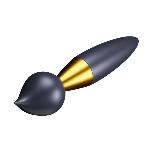 Paint, brush, iso, premium icon