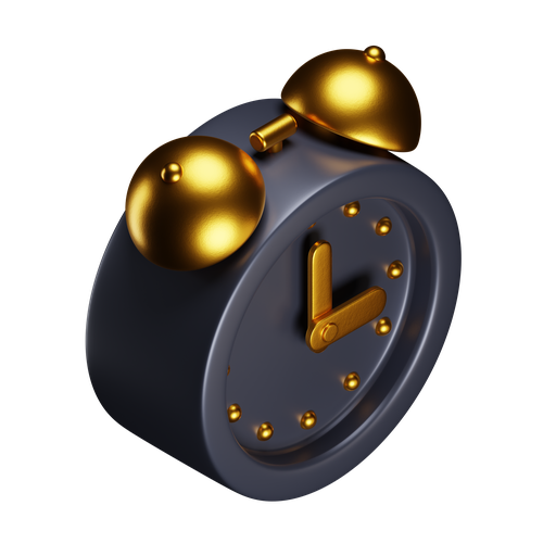 Clock, iso, premium icon