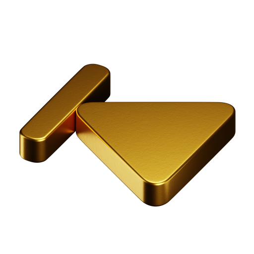 Back, iso, premium icon