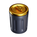 Trash,Can,Iso,Premium