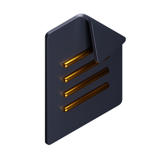 File, text, iso, premium icon