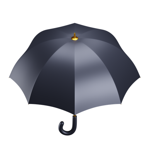 Umbrella, iso, premium icon
