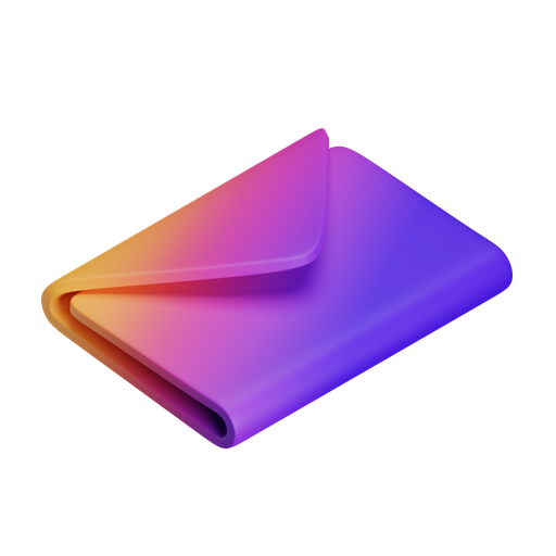 Mail, iso, gradient icon