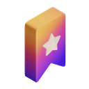 Bookmark,Fav,Iso,Gradient