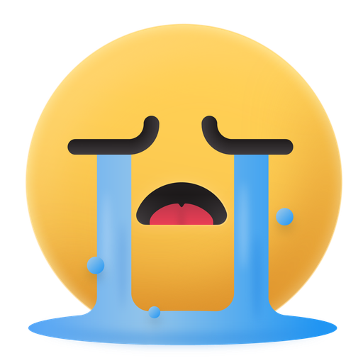Emoji, cry, crying, sad icon