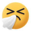 Emoji,Sneeze,Sick