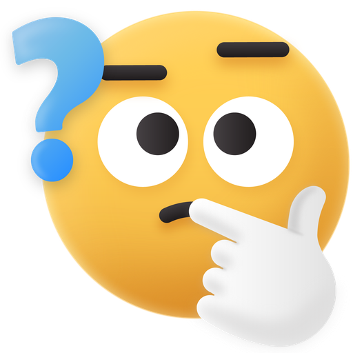 Emoji, questions icon