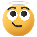 Emoji,Saint,Smirky ok 