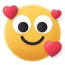 Emoji,Love,Happy ok 
