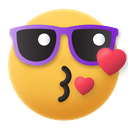 Emoji,Cool,Kiss ok 