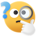 Emoji,Thinker,Questions