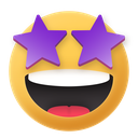 Emoji,Stars,Eyes,Happy ok 