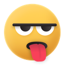 Emoji,Frown,Toungue,Out