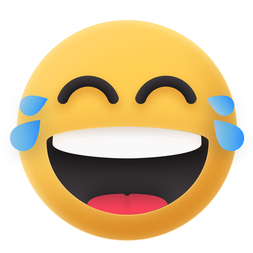 Emoji, lol, smile, crying, face icon