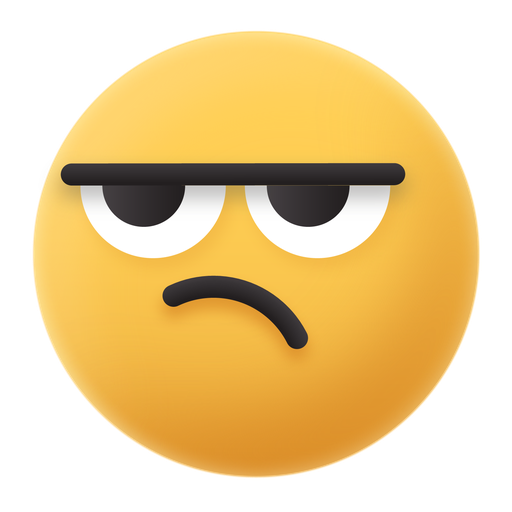 Emoji, frown, unhappy, mad icon