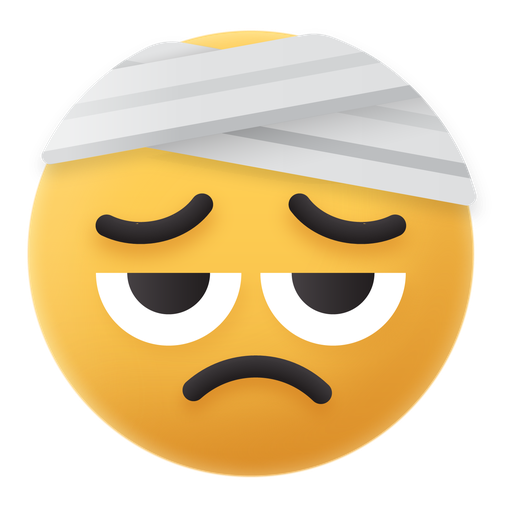 Emoji, sick, sad, tierd icon