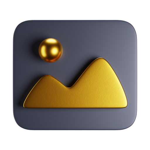 Picture, front, premium icon
