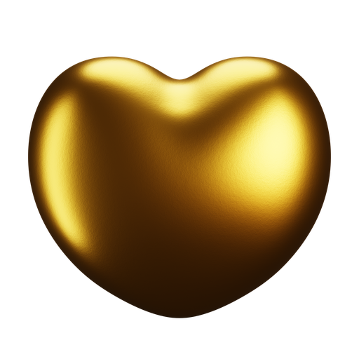 Heart, front, premium icon