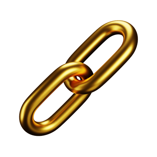 Link, front, premium icon
