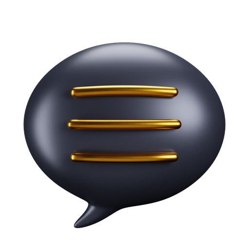 Chat, text, front, premium icon