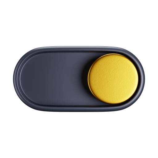 Toggle, front, premium icon