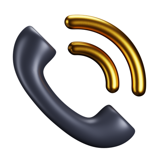 Phone, ringing, front, premium icon
