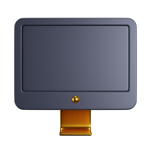 Computer, front, premium icon