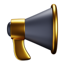 Megaphone,Front,Premium