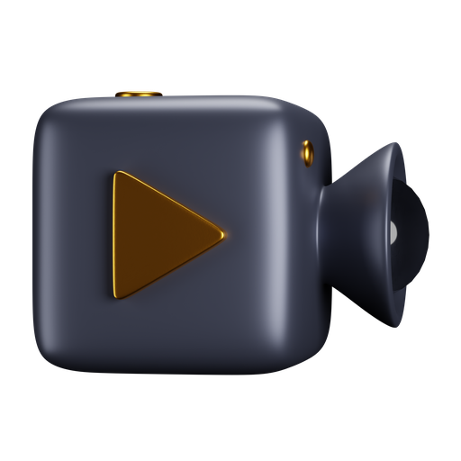 Video, camera, front, premium icon