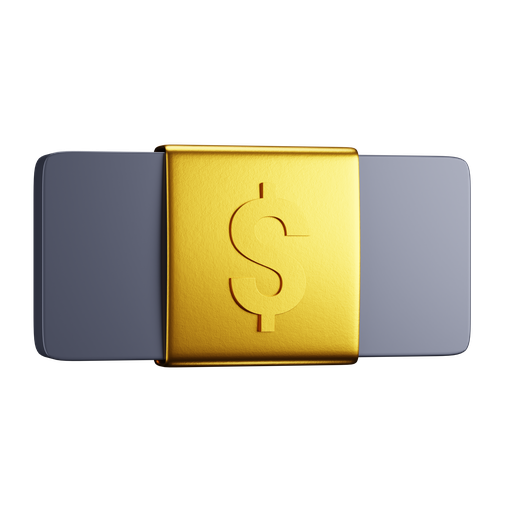Money, front, premium icon