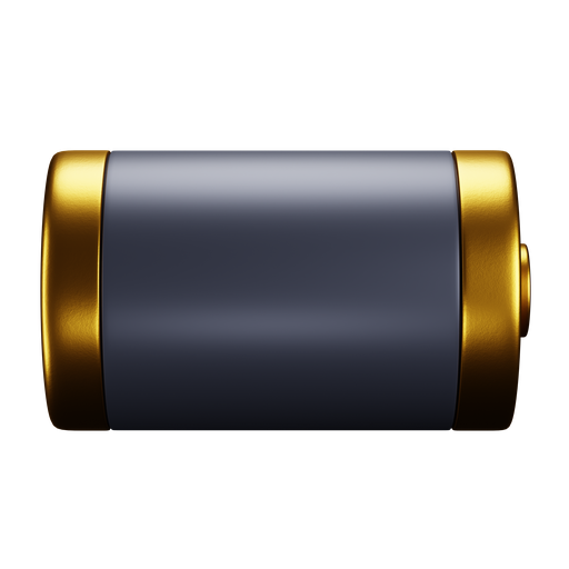Battery, front, premium icon