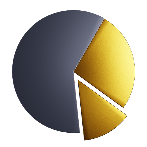 Chart, front, premium icon