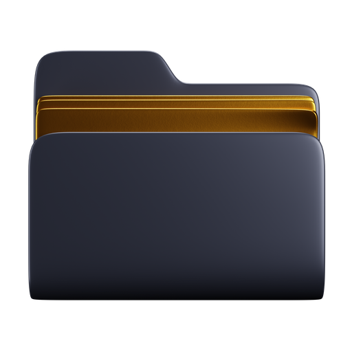 Folder, front, premium icon