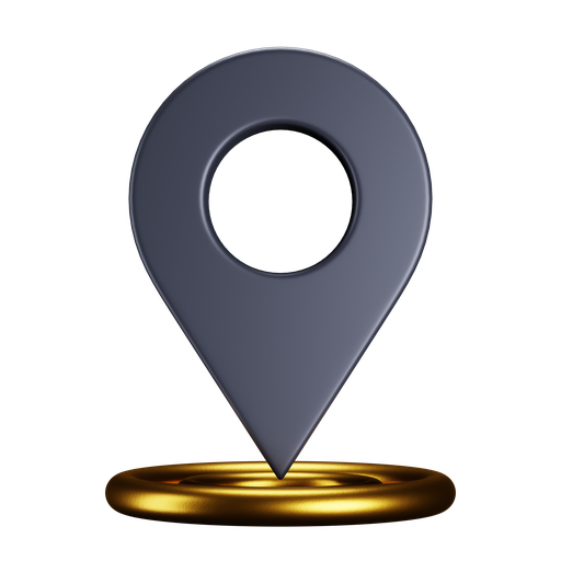 Map, pin, front, premium icon