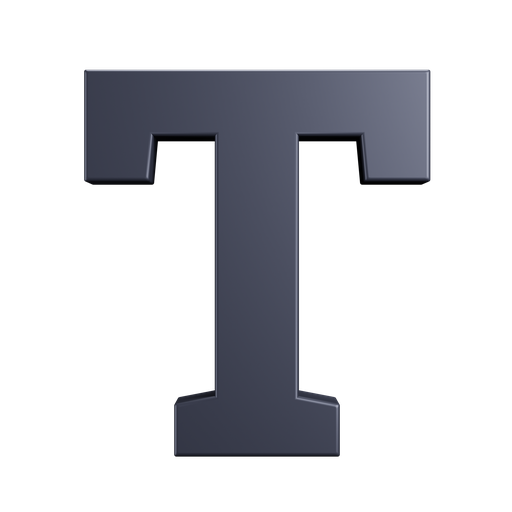 Text, front, premium icon