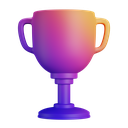 Trophy,Front,Gradient