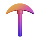 Axe,Front,Gradient