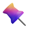 Pin,Front,Gradient
