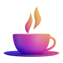 Tea,Cup,Front,Gradient